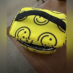 Baggu cooler bag lunch box smiley face